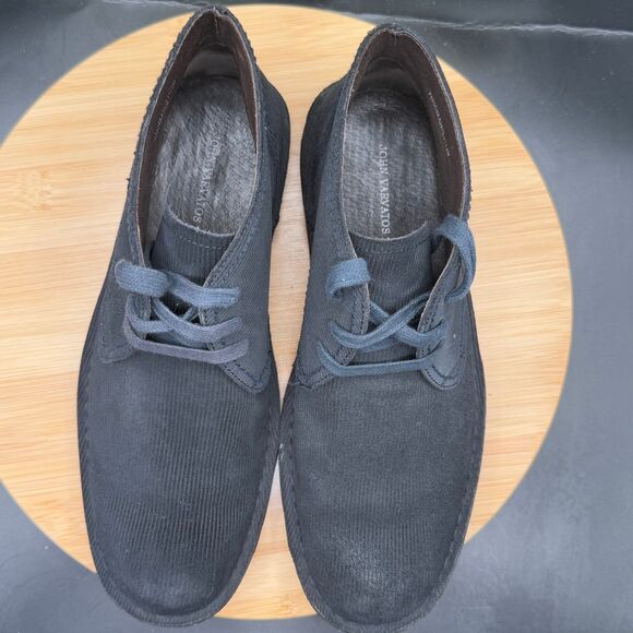 John Varvatos Star USA Men’s Chukka Boot Sz 8 M Navy Striped Suede main image 8
